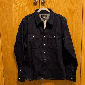 Iron Heart Japanese denim shirt NWT XXL